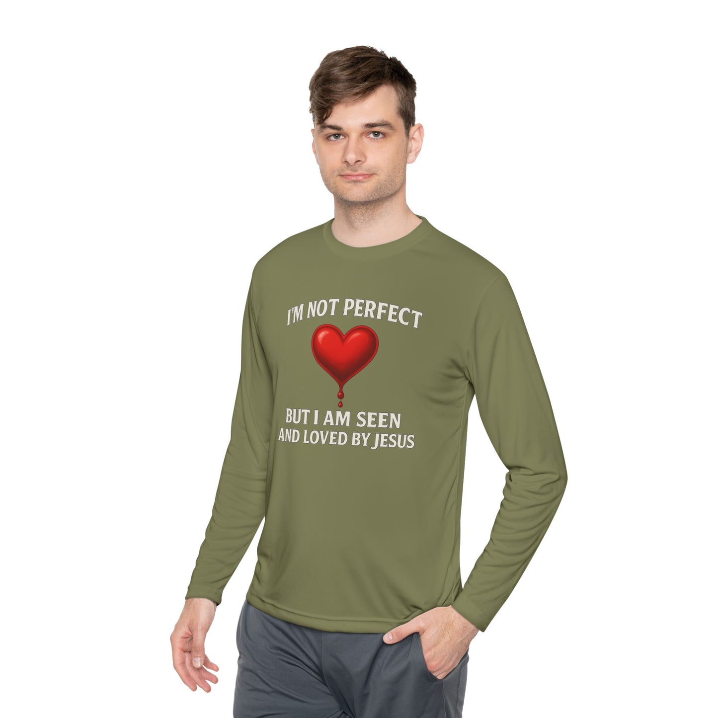 Seen and Loved by Jesus Christian Long Sleeve Tee