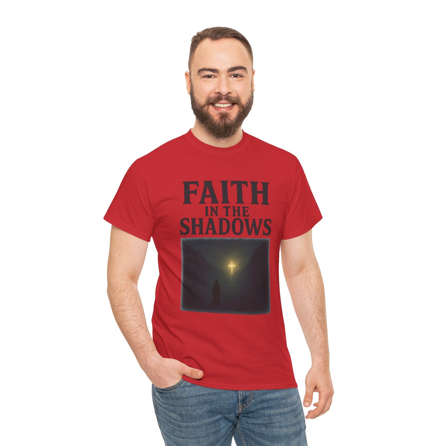 Faith in the Shadows Unisex Inspirational Christian T-Shirt