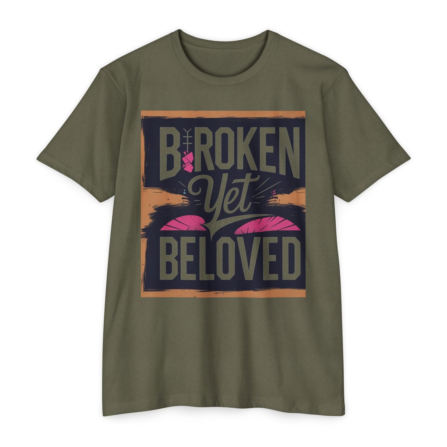 Broken Yet Beloved | Faith-Inspired Unisex T-Shirt