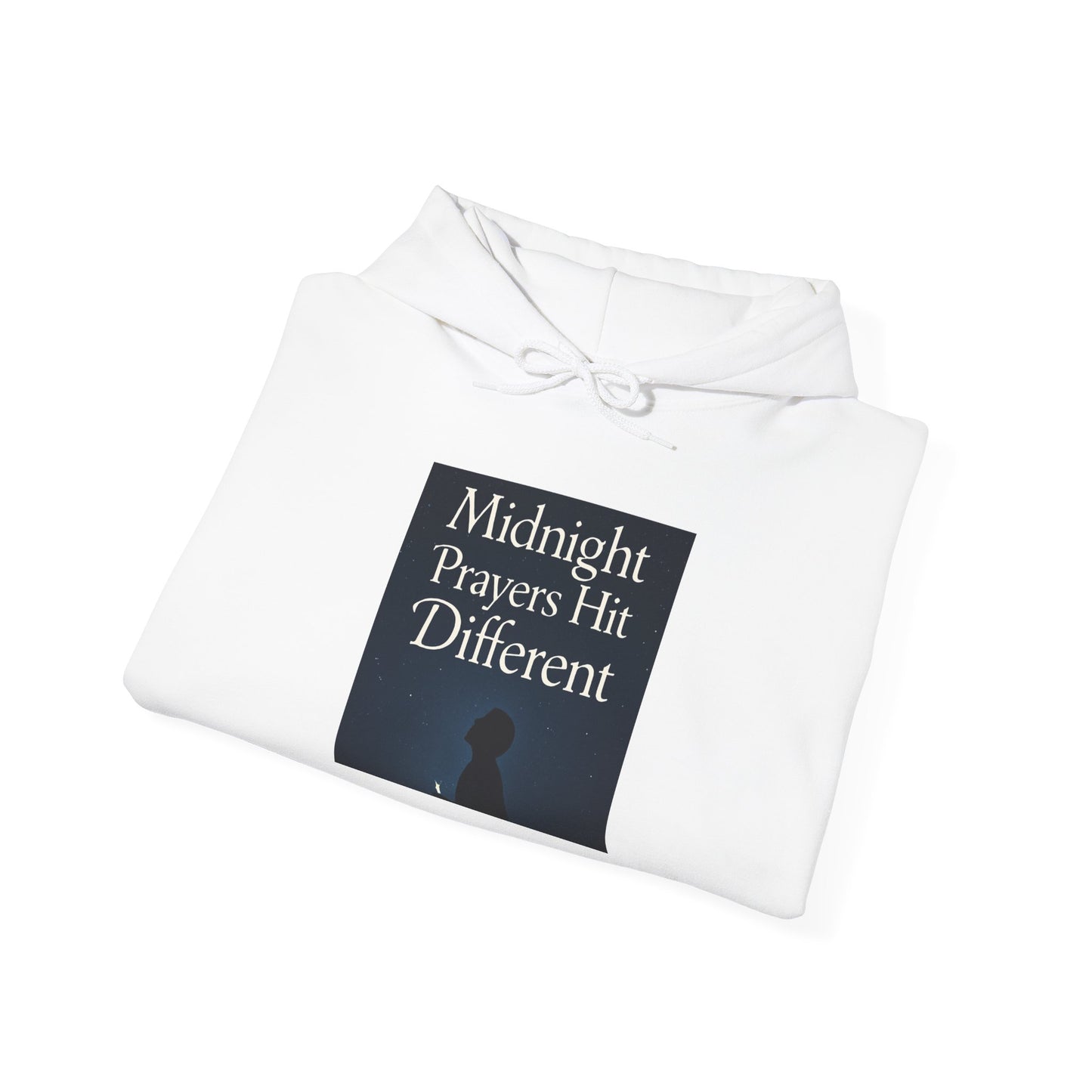 Midnight Prayers Hit Different Christian Hoodie