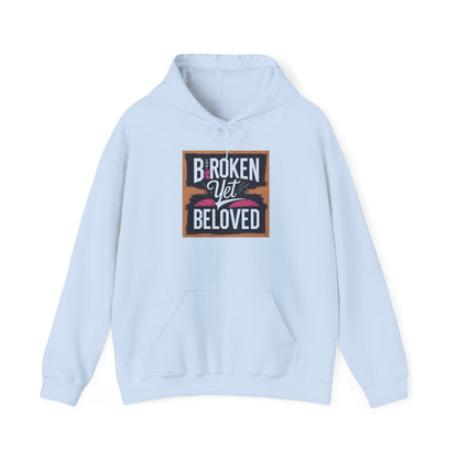 Faithful Threads: Broken Yet Beloved Christian T-Hoodie