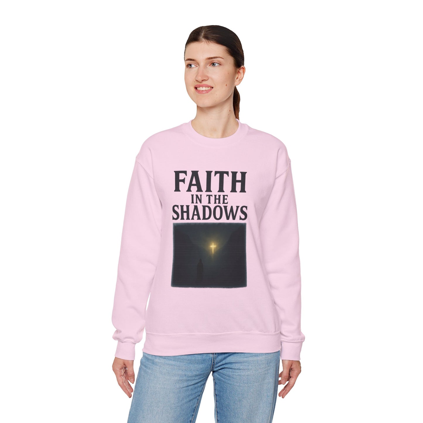 Faith in the Shadows - Inspirational Christian T-Shirt