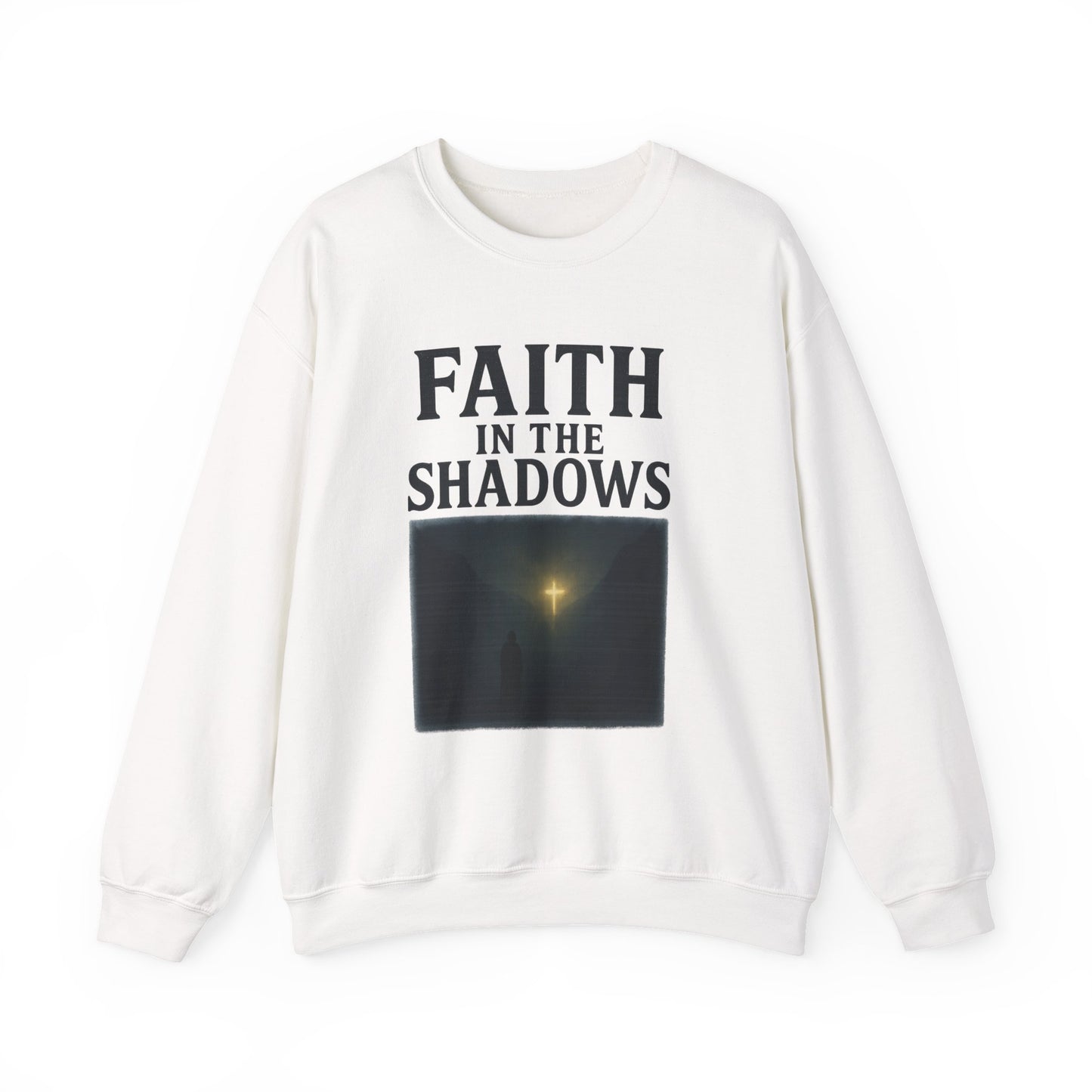 Faith in the Shadows - Inspirational Christian T-Shirt