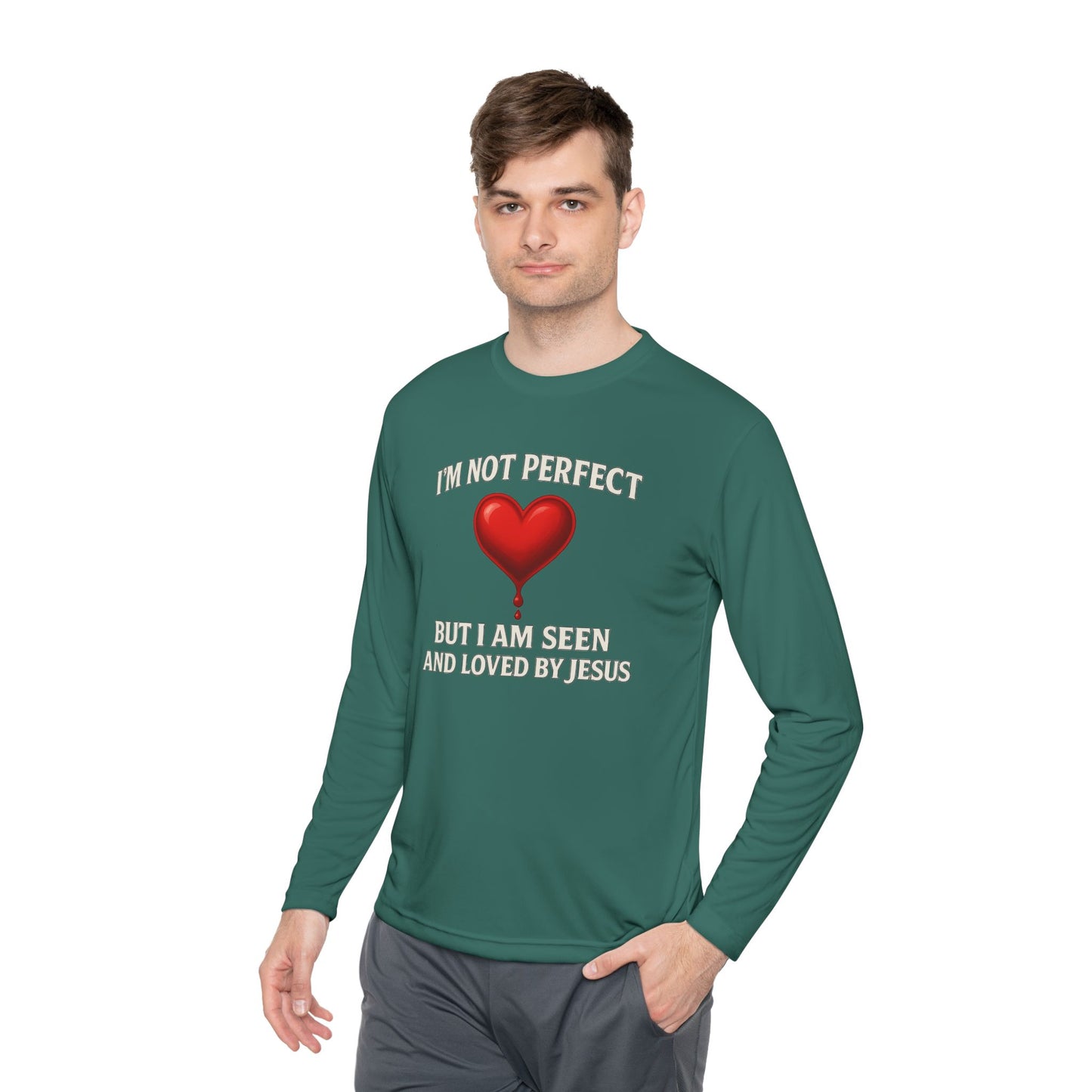 Seen and Loved by Jesus Christian Long Sleeve Tee