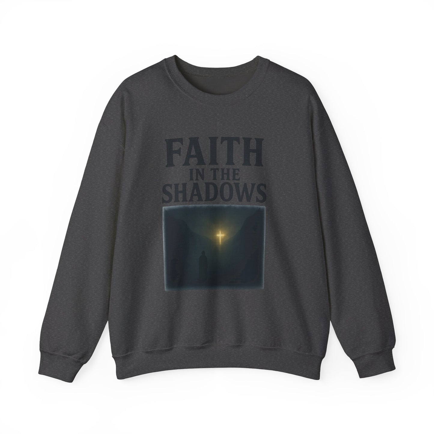 Faith in the Shadows - Inspirational Christian T-Shirt