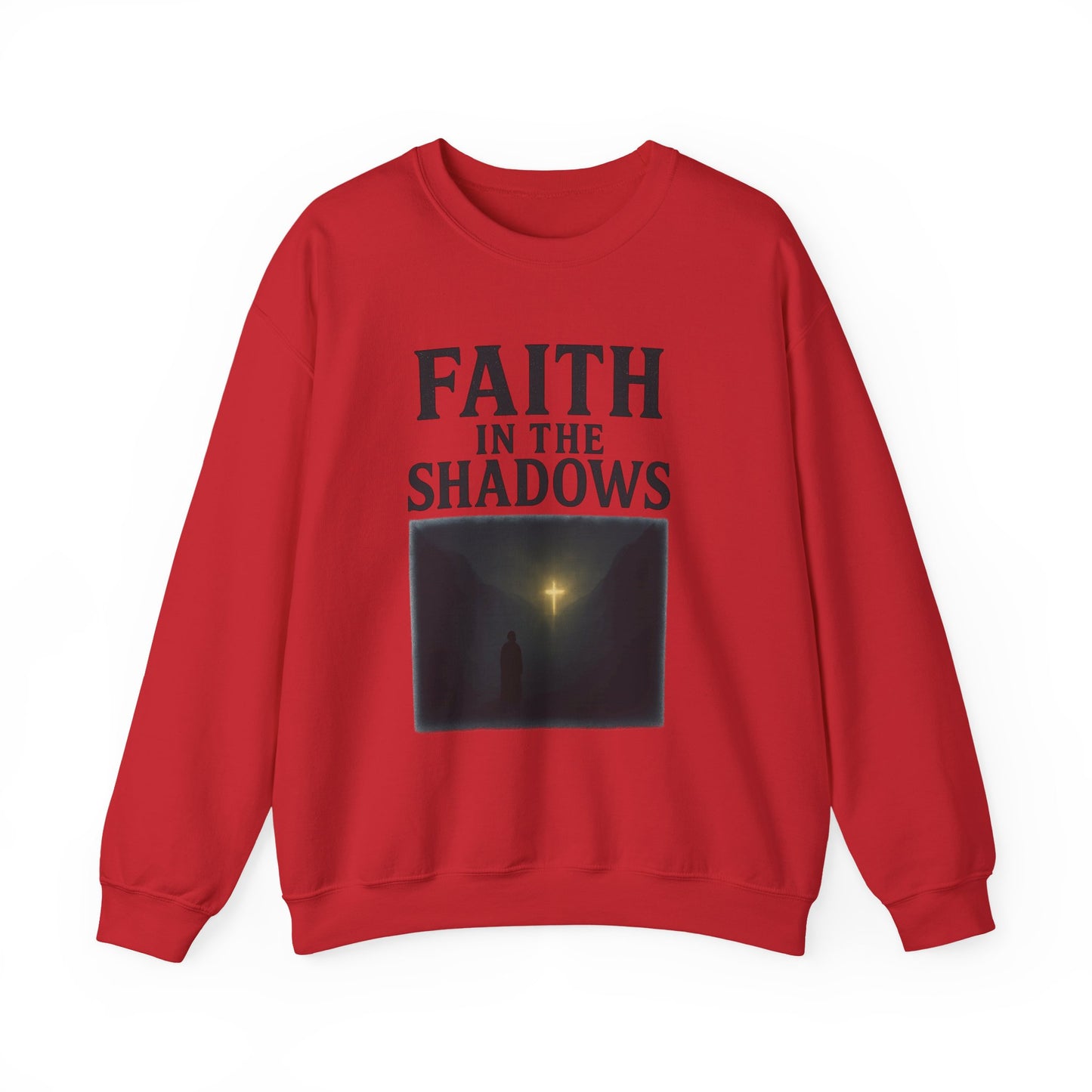 Faith in the Shadows - Inspirational Christian T-Shirt