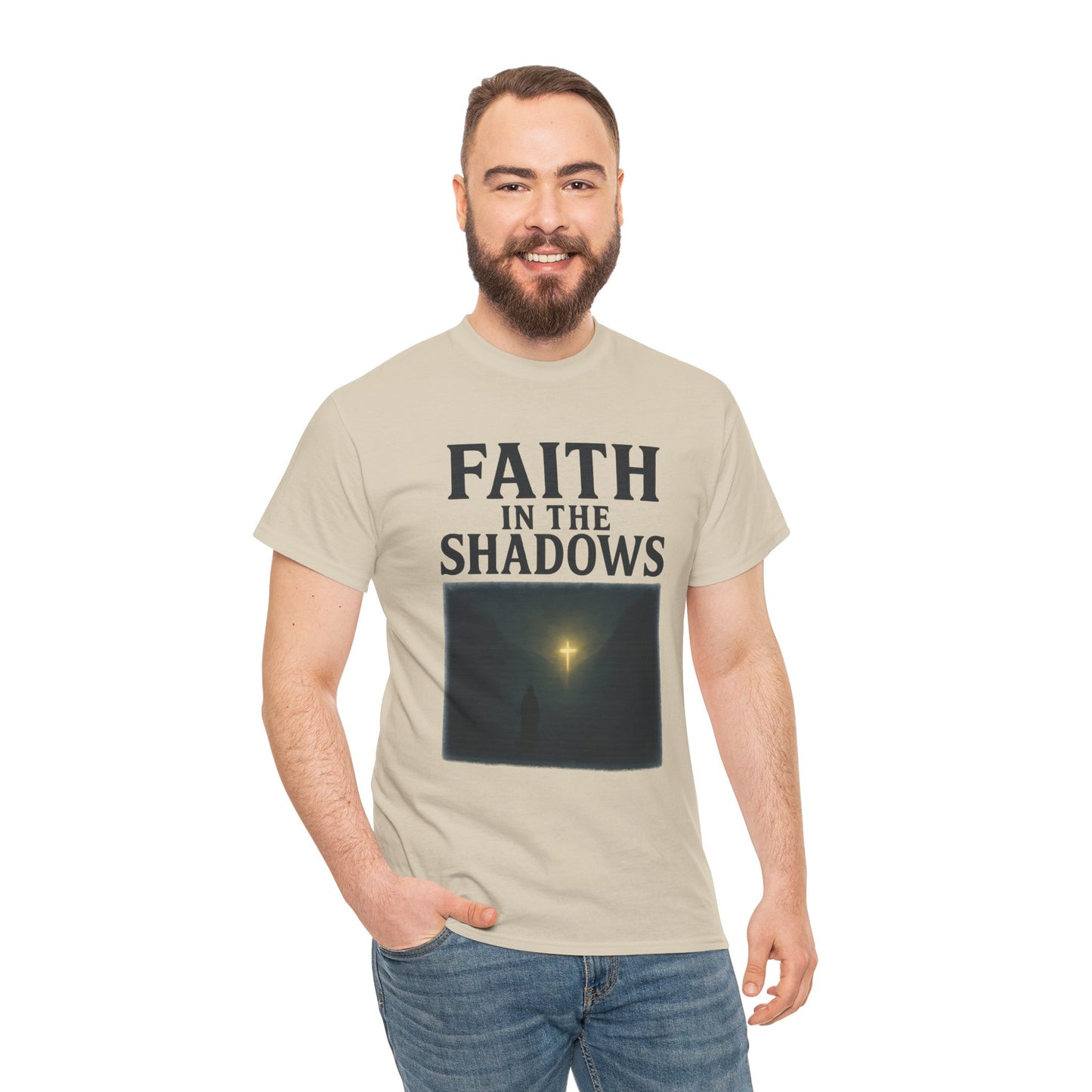 Faith in the Shadows Unisex Inspirational Christian T-Shirt