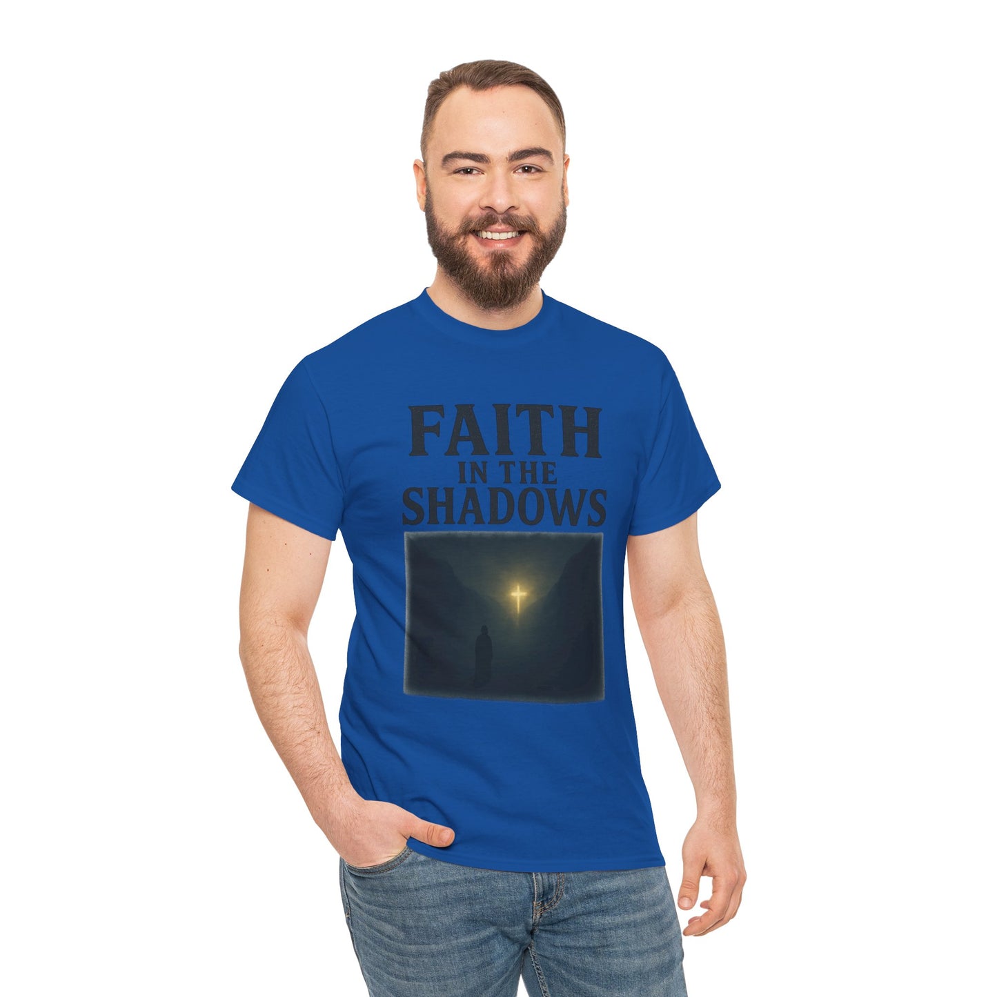 Faith in the Shadows Unisex Inspirational Christian T-Shirt