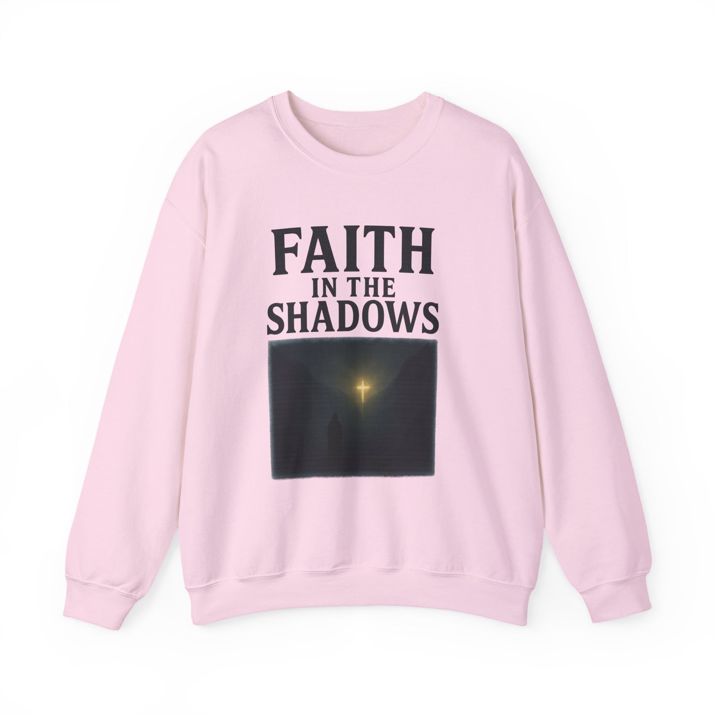 Faith in the Shadows - Inspirational Christian T-Shirt