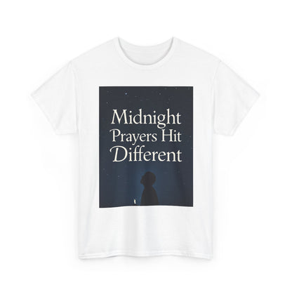 Midnight Prayers Hit Different Christian T-Shirt