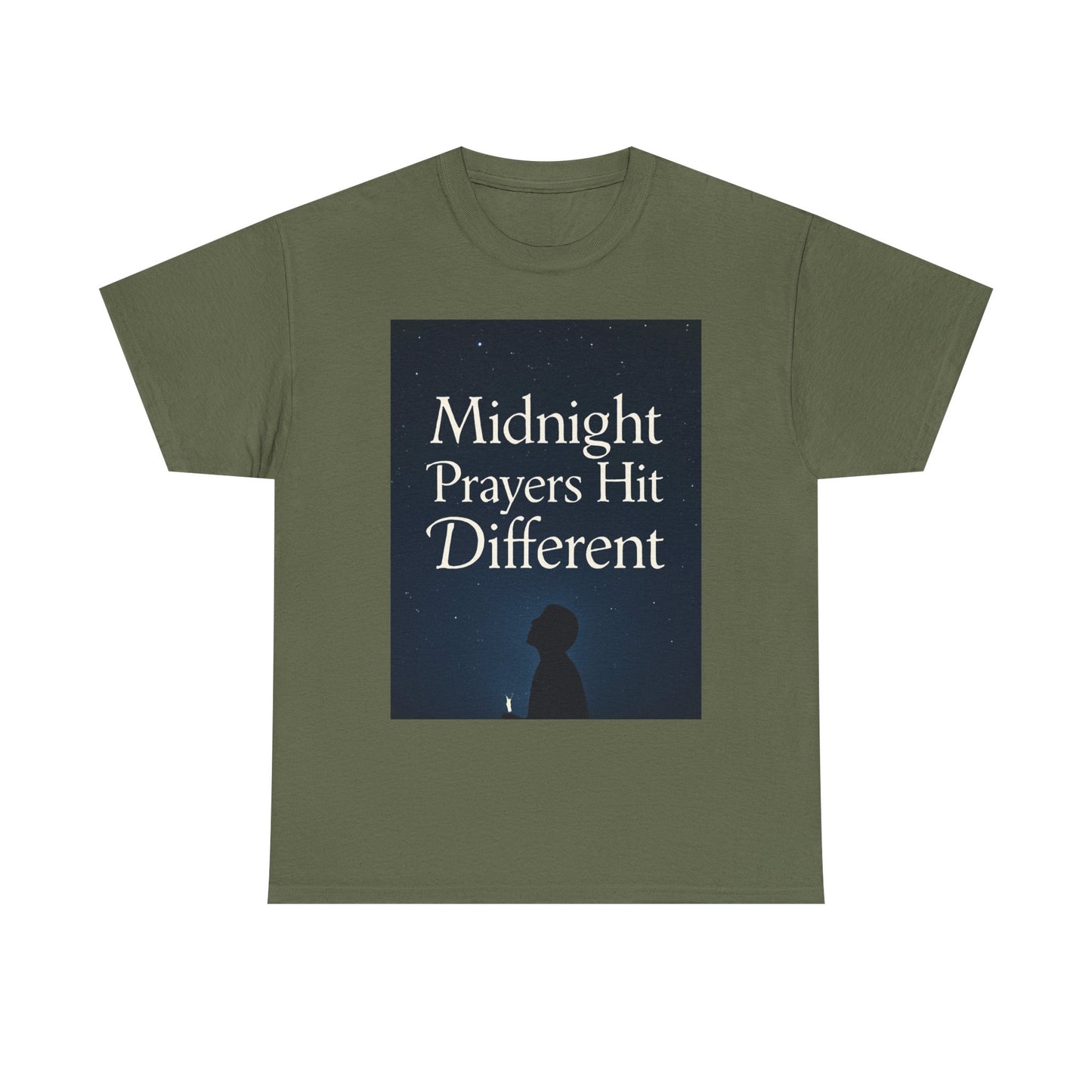 Midnight Prayers Hit Different Christian T-Shirt