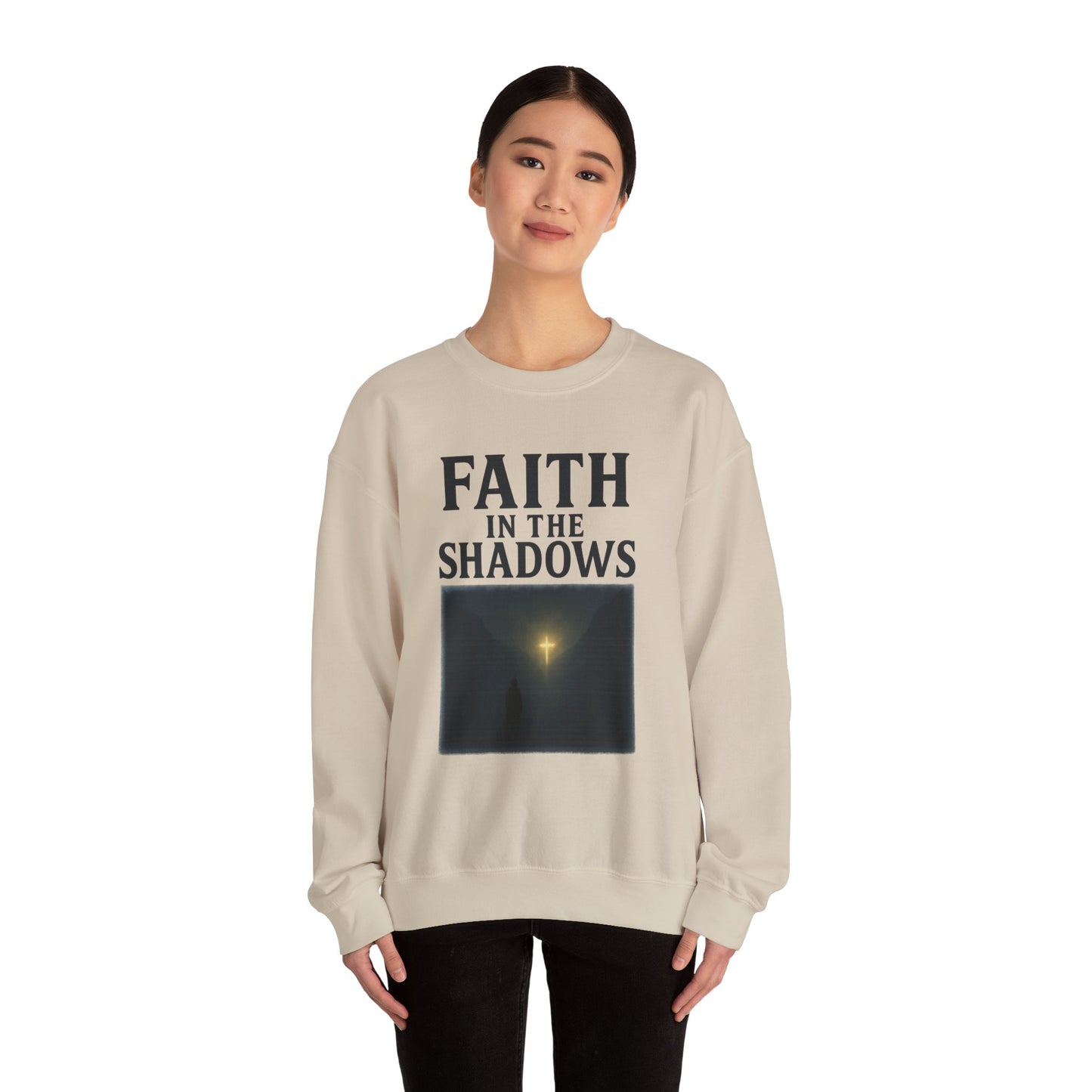 Faith in the Shadows - Inspirational Christian T-Shirt