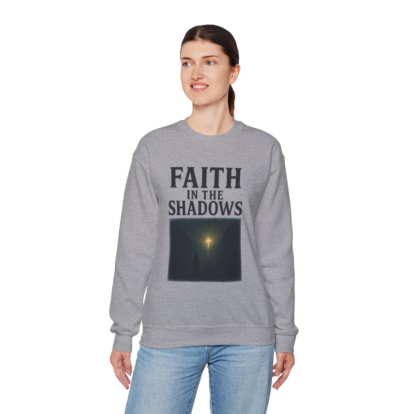 Faith in the Shadows - Inspirational Christian T-Shirt