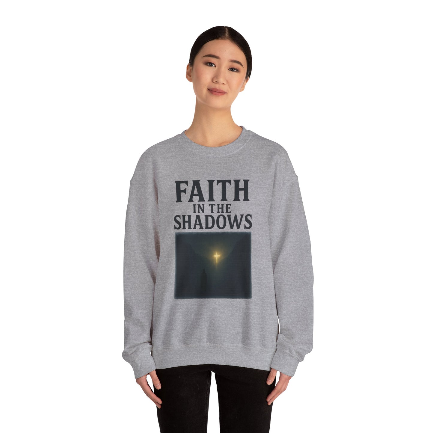 Faith in the Shadows - Inspirational Christian T-Shirt
