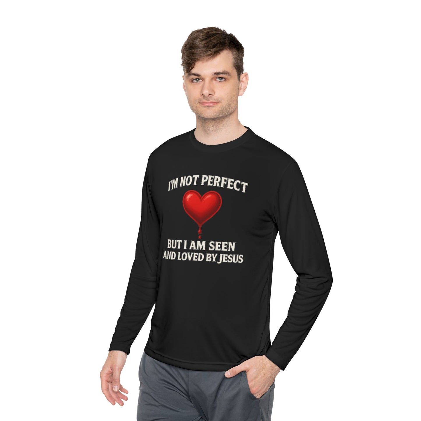 Seen and Loved by Jesus Christian Long Sleeve Tee