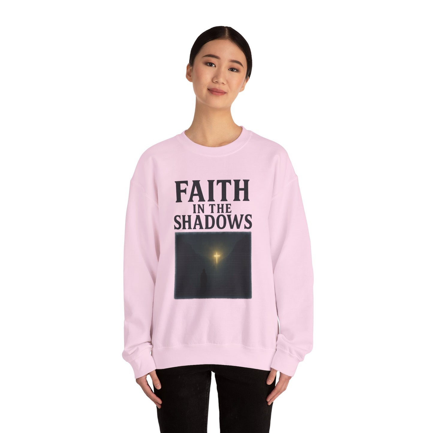 Faith in the Shadows - Inspirational Christian T-Shirt
