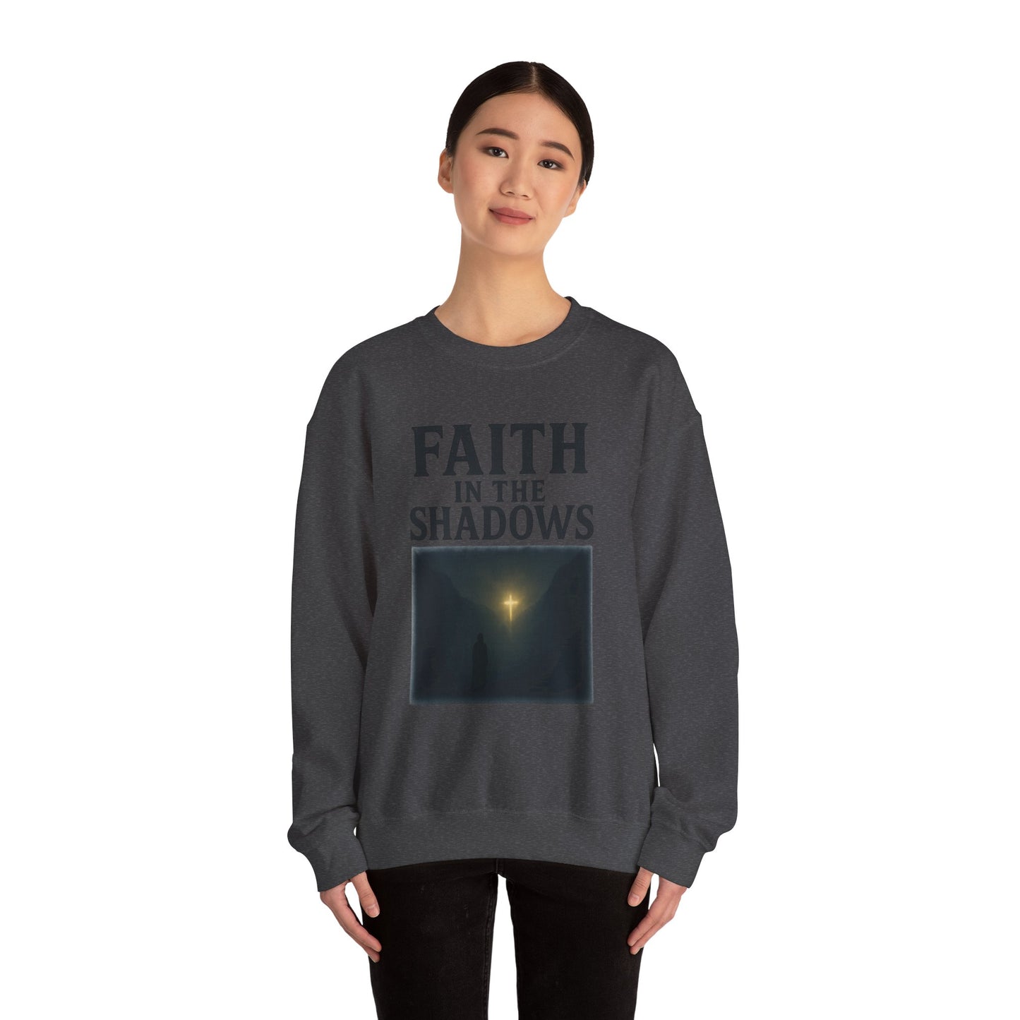 Faith in the Shadows - Inspirational Christian T-Shirt