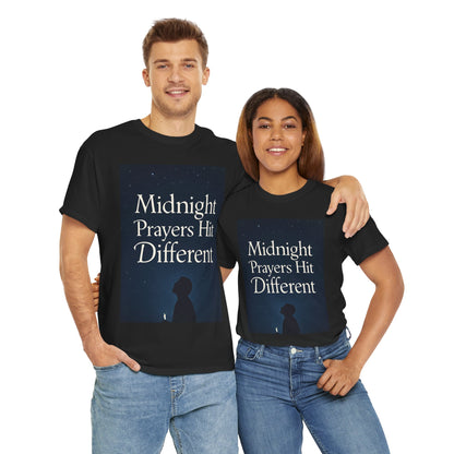 Midnight Prayers Hit Different Christian T-Shirt