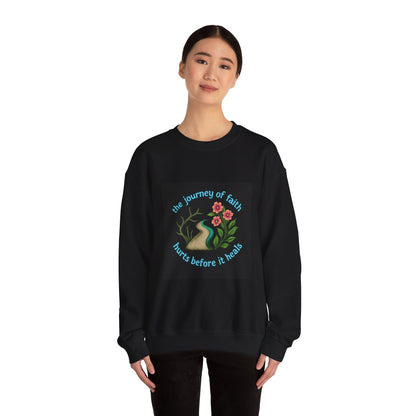 Journey Of Faith Hurts Before It Heals Tee