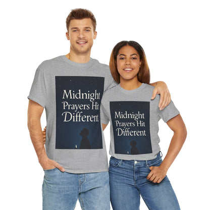 Midnight Prayers Hit Different Christian T-Shirt