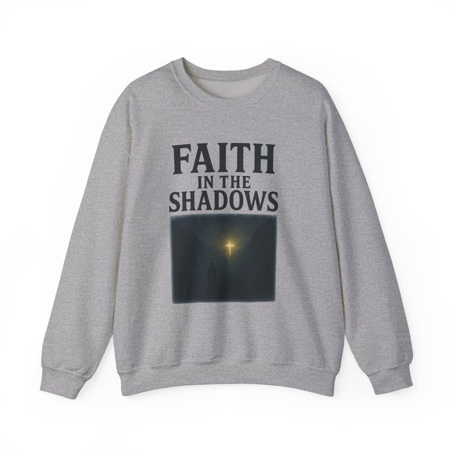 Faith in the Shadows - Inspirational Christian T-Shirt
