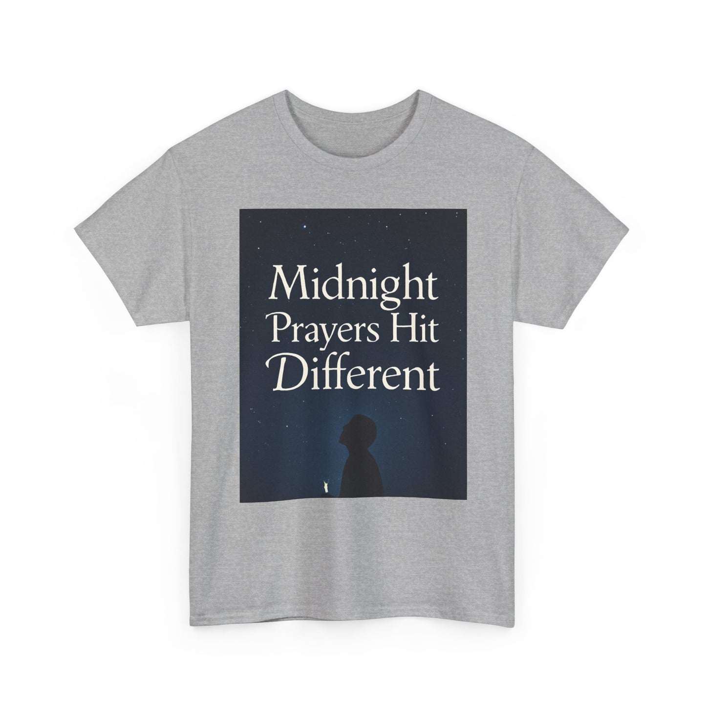 Midnight Prayers Hit Different Christian T-Shirt