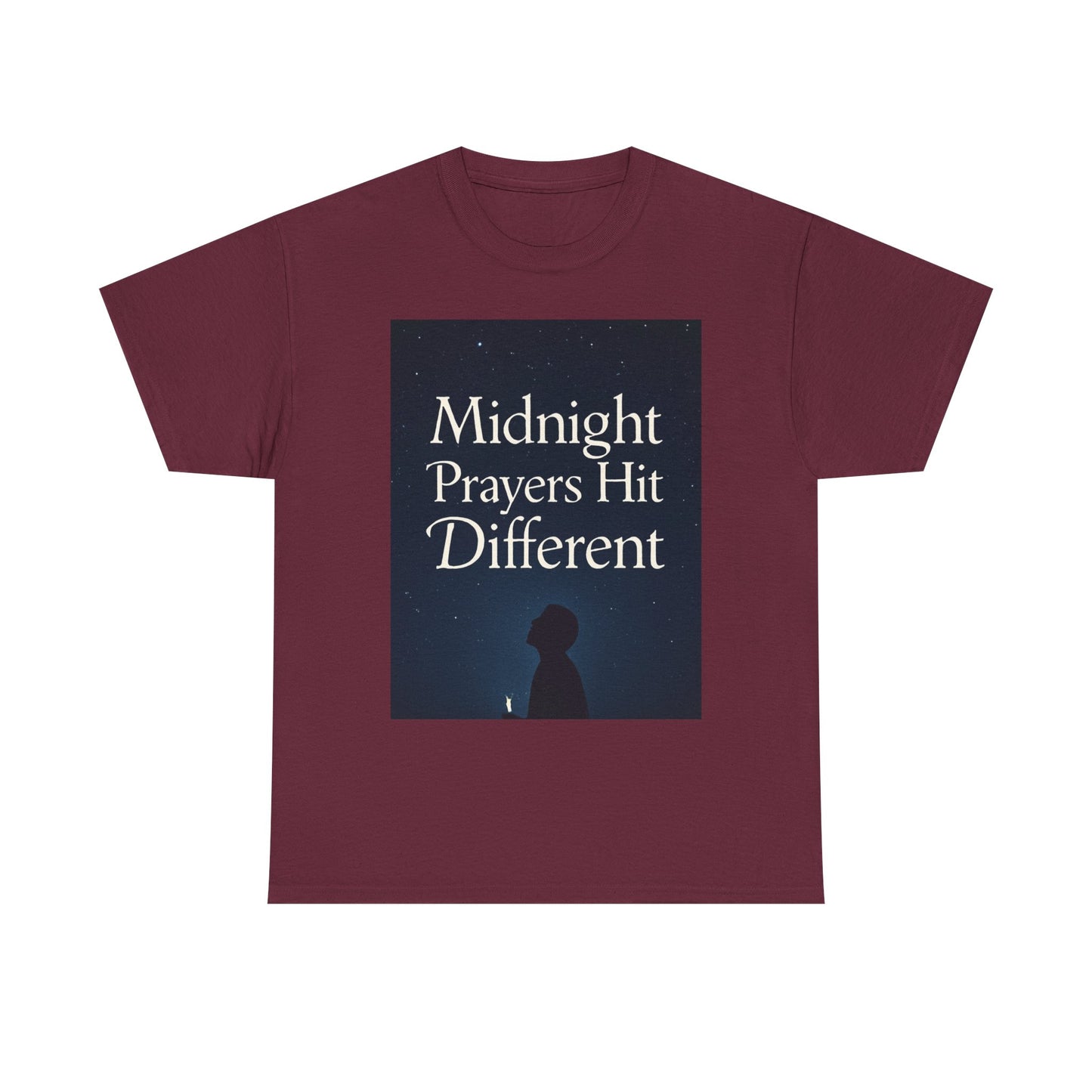 Midnight Prayers Hit Different Christian T-Shirt