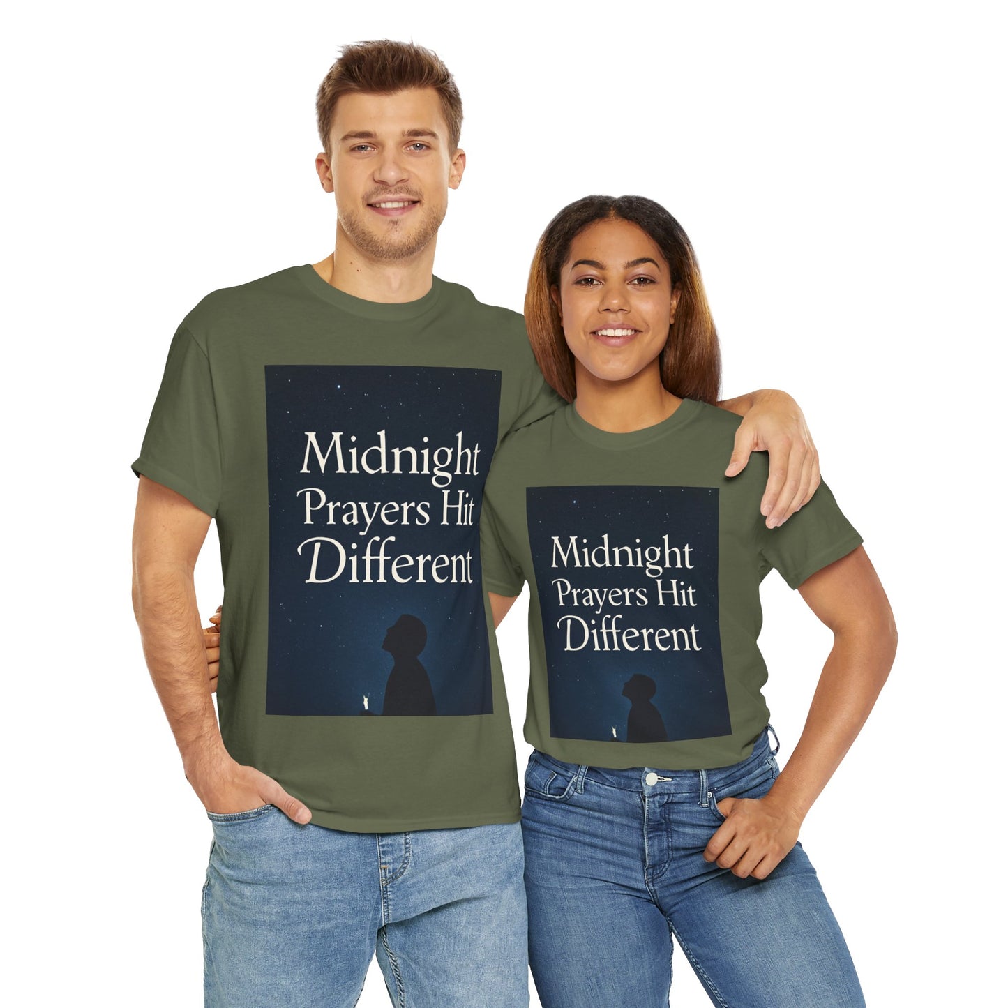 Midnight Prayers Hit Different Christian T-Shirt