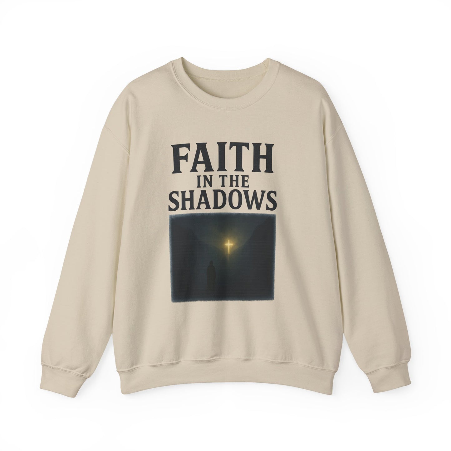 Faith in the Shadows - Inspirational Christian T-Shirt