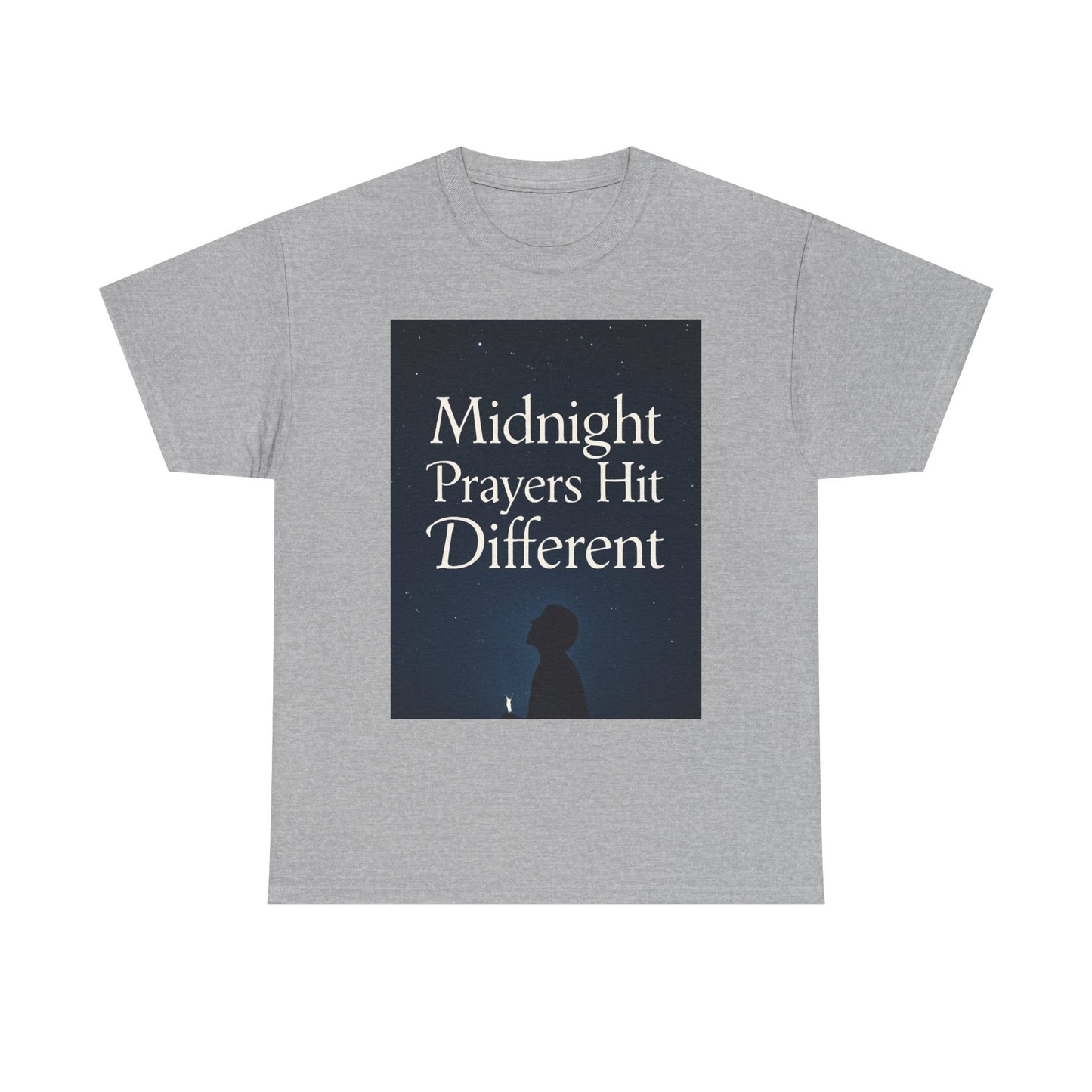 Midnight Prayers Hit Different Christian T-Shirt