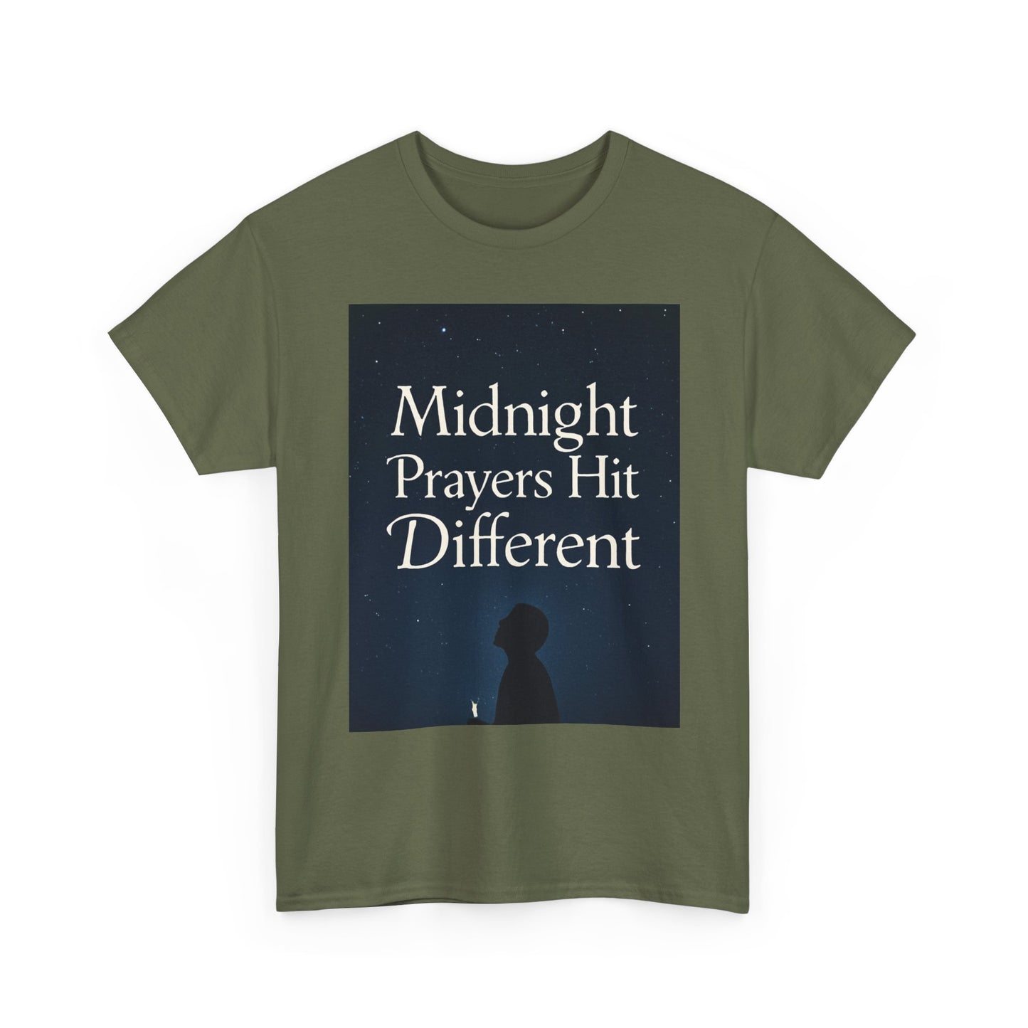 Midnight Prayers Hit Different Christian T-Shirt