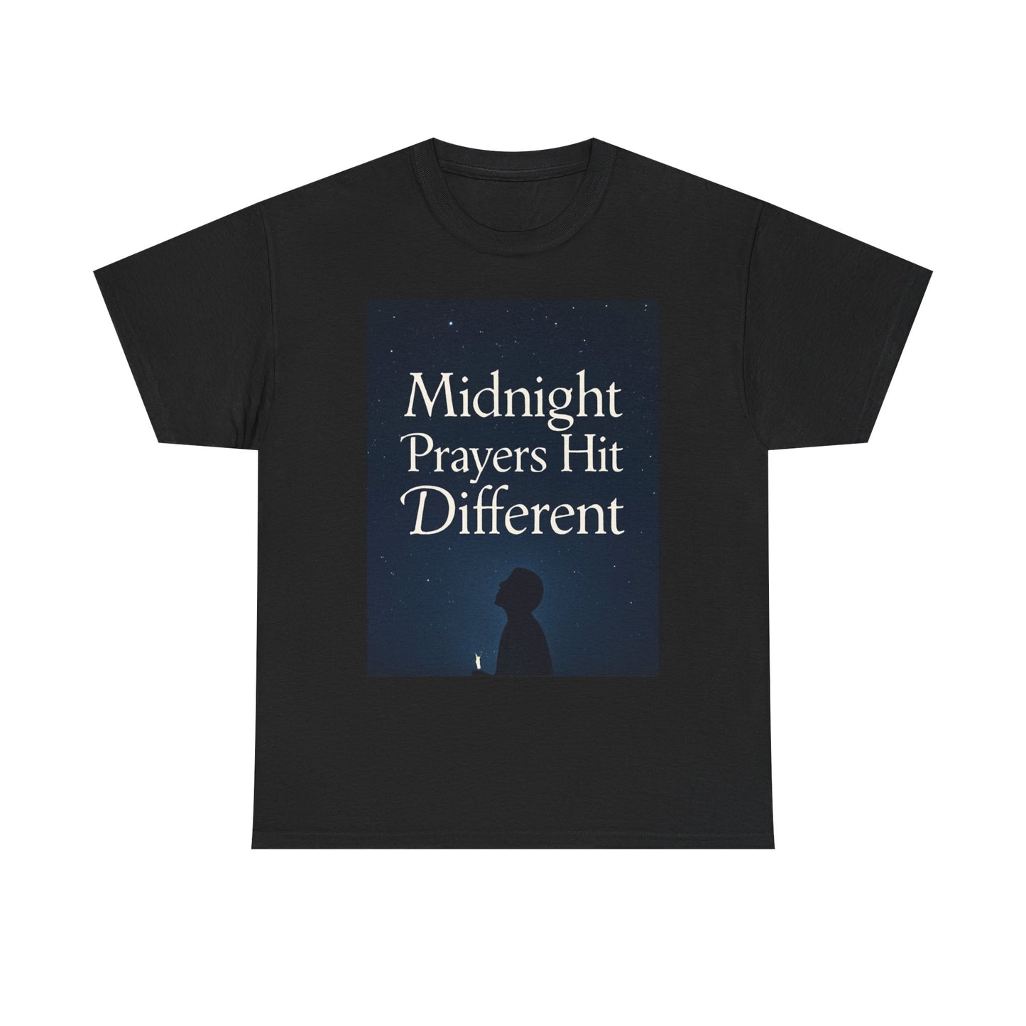 Midnight Prayers Hit Different Christian T-Shirt