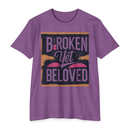 Broken Yet Beloved | Faith-Inspired Unisex T-Shirt